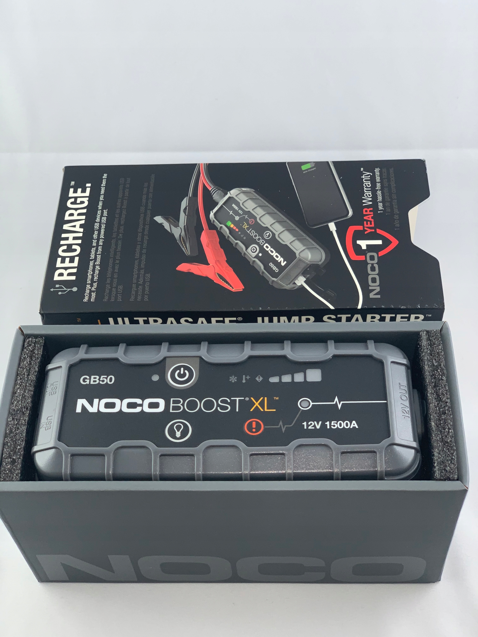 NOCO GB50 JUMP STARTER 12V 1500A + ETUI Marka Noco