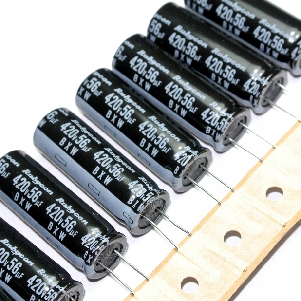 

Kondensator 56uF 420V 105' Rubycon [1szt] #N11M
