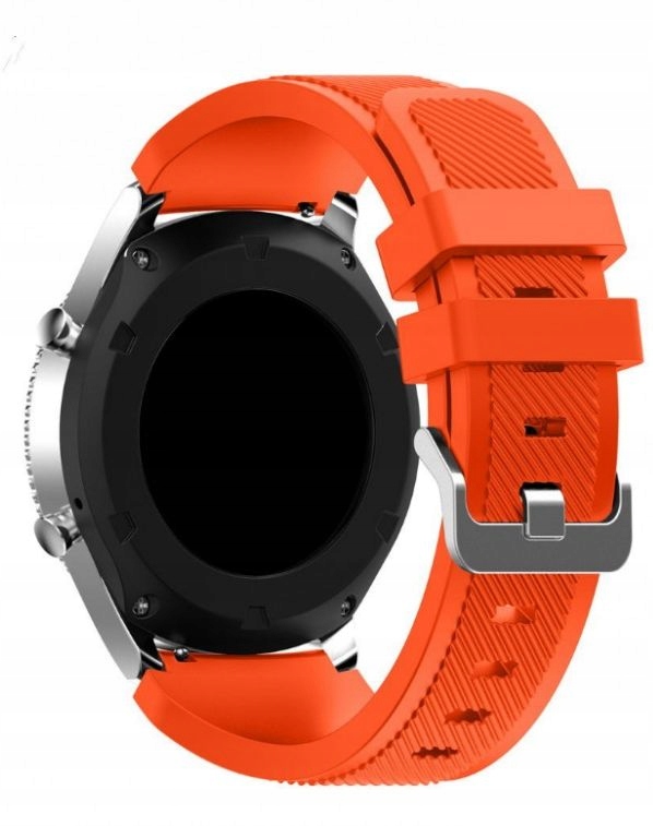 Pomarańczowy Silikonowy Pasek Samsung Galaxy Watch 46mm (Tech-Band)