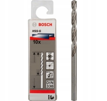 

Bosch Wiertło Do Metalu Hss-g 2,50 mm