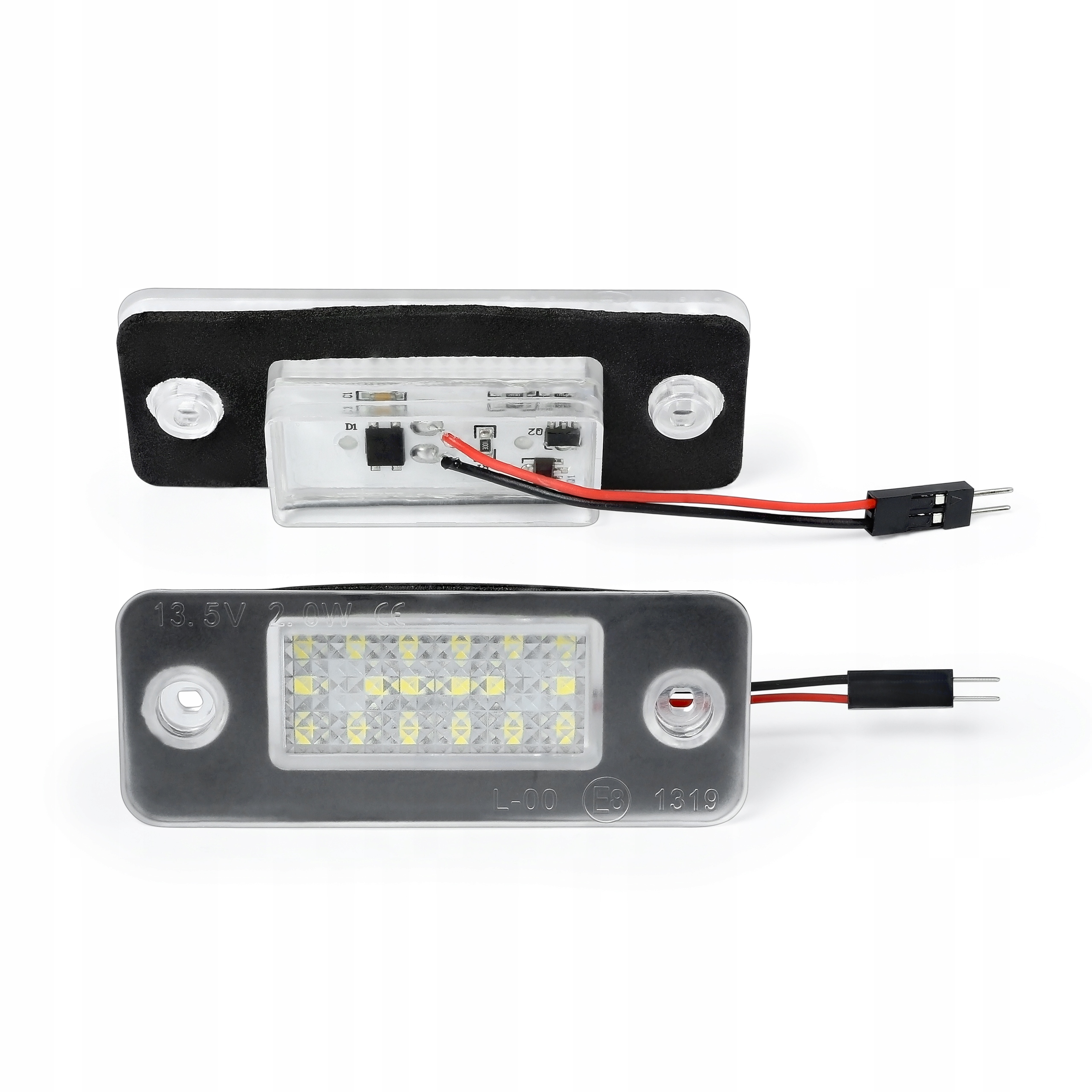 PODŚWIETLENIE ŻARÓWKI LAMPKI TABLICY REJESTRACYJNEJ LED AUDI A8 D3 EAN (GTIN) 5905965350434