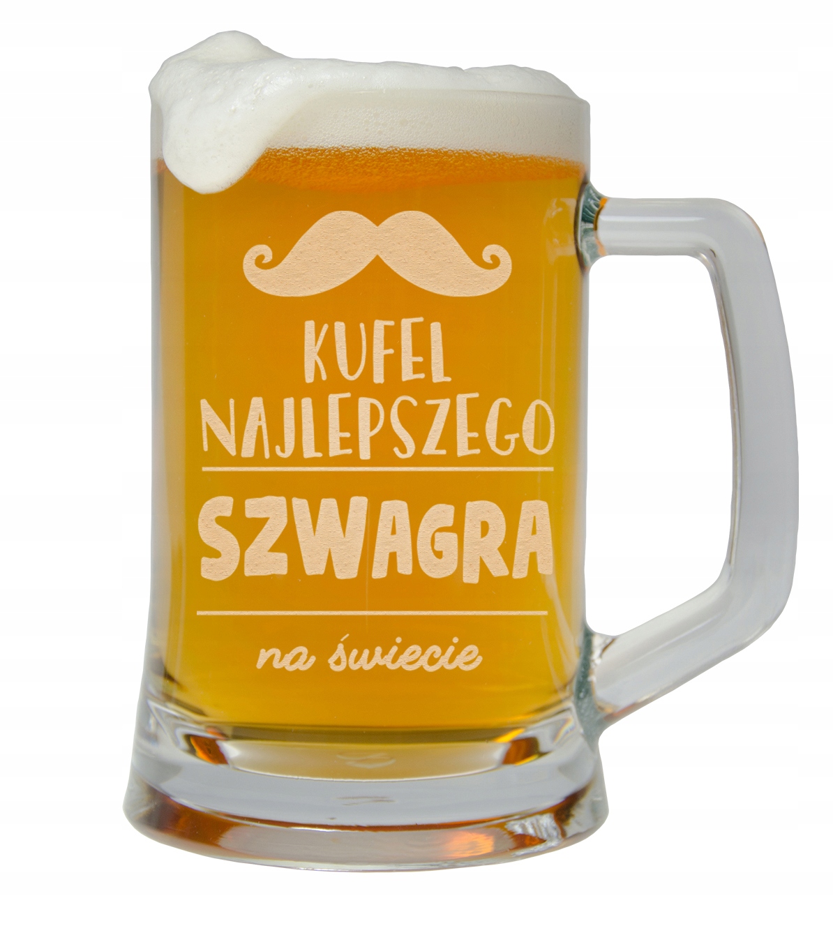 

Kufel Do Piwa Z Grawerem Dla Szwagra