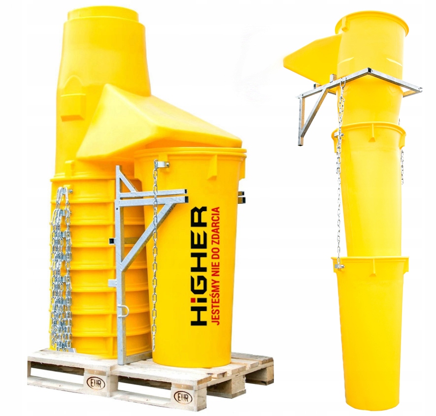 

Zsyp do gruzu budowlany Higher zsypy 9m Mocny