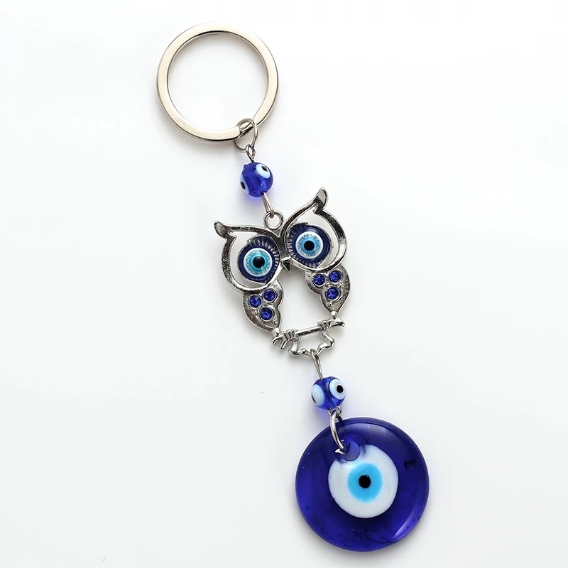 

Sowa breloczek brelok evil eye oko proroka 52