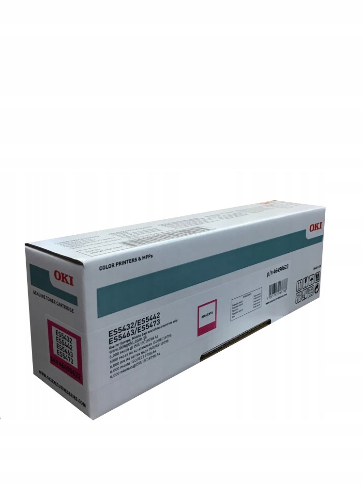 Toner Oki 1 46490622 červený (magenta)