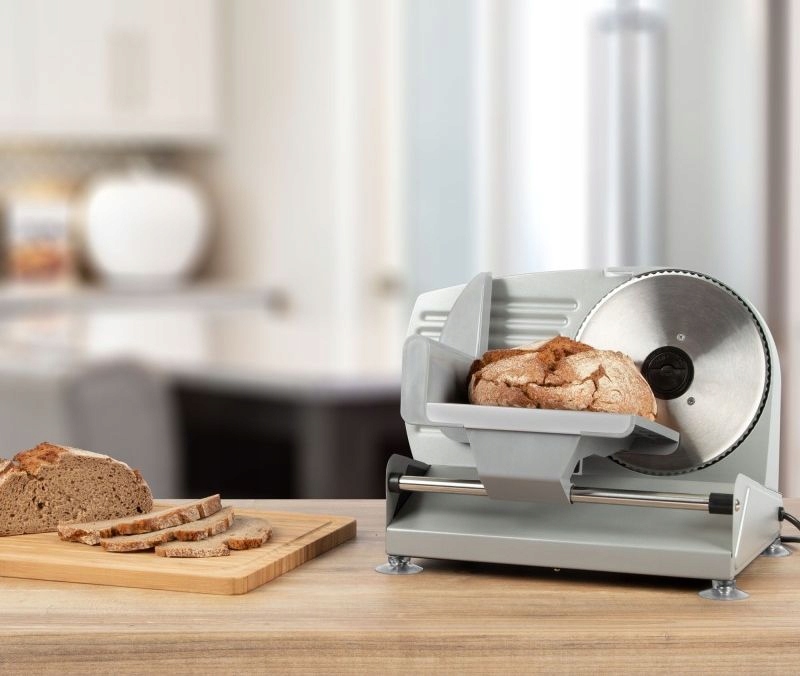 NIEMIECKA KRAJALNICA METALOWA DO CHLEBA WĘDLIN SERA WARZYW INOX 150W Model MA 451