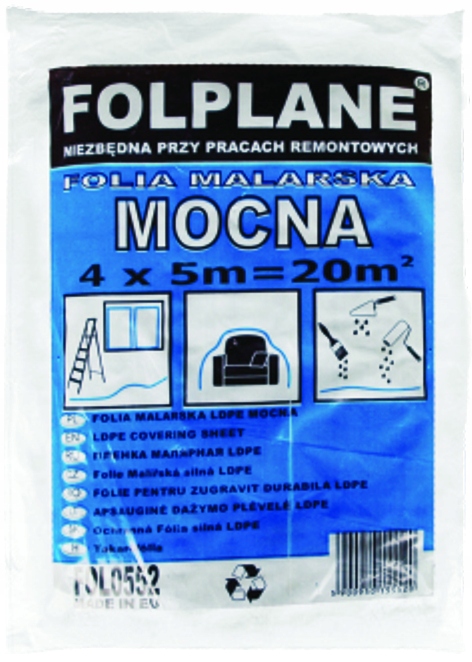 

Folia Malarska Ochronna Mocna 4X5M 0,45KG