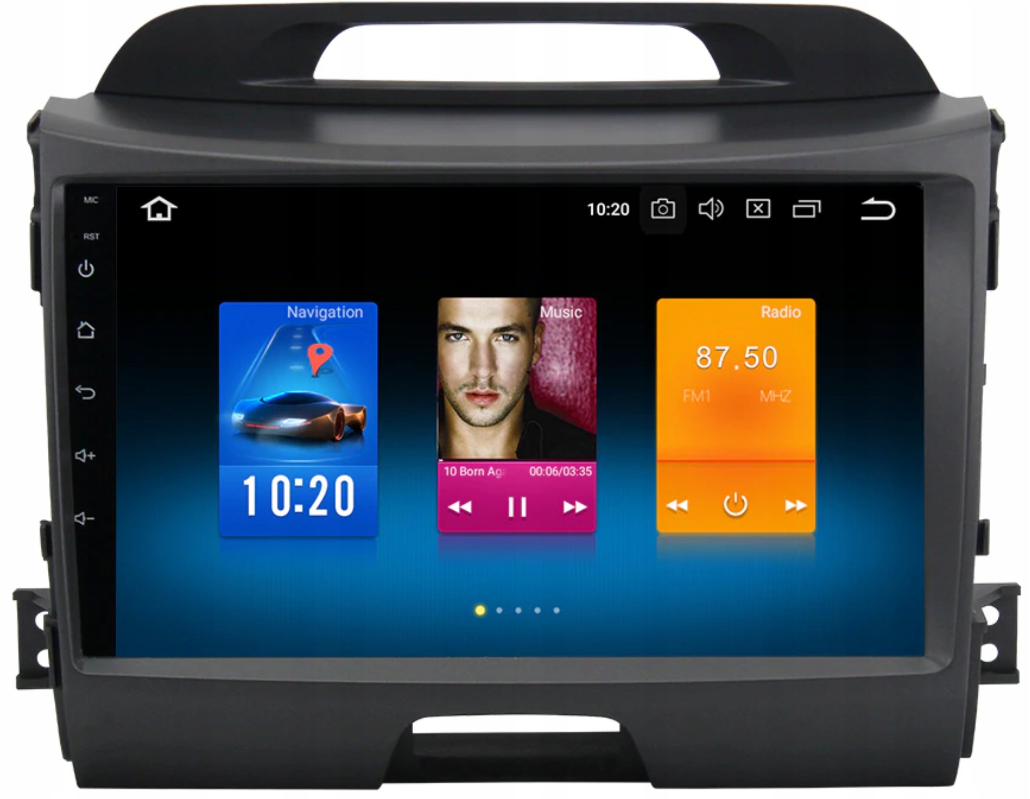 НАВИГАЦИОННОЕ РАДИО KIA SPORTAGE 9 ' IPS ANDROID + КАМЕРА