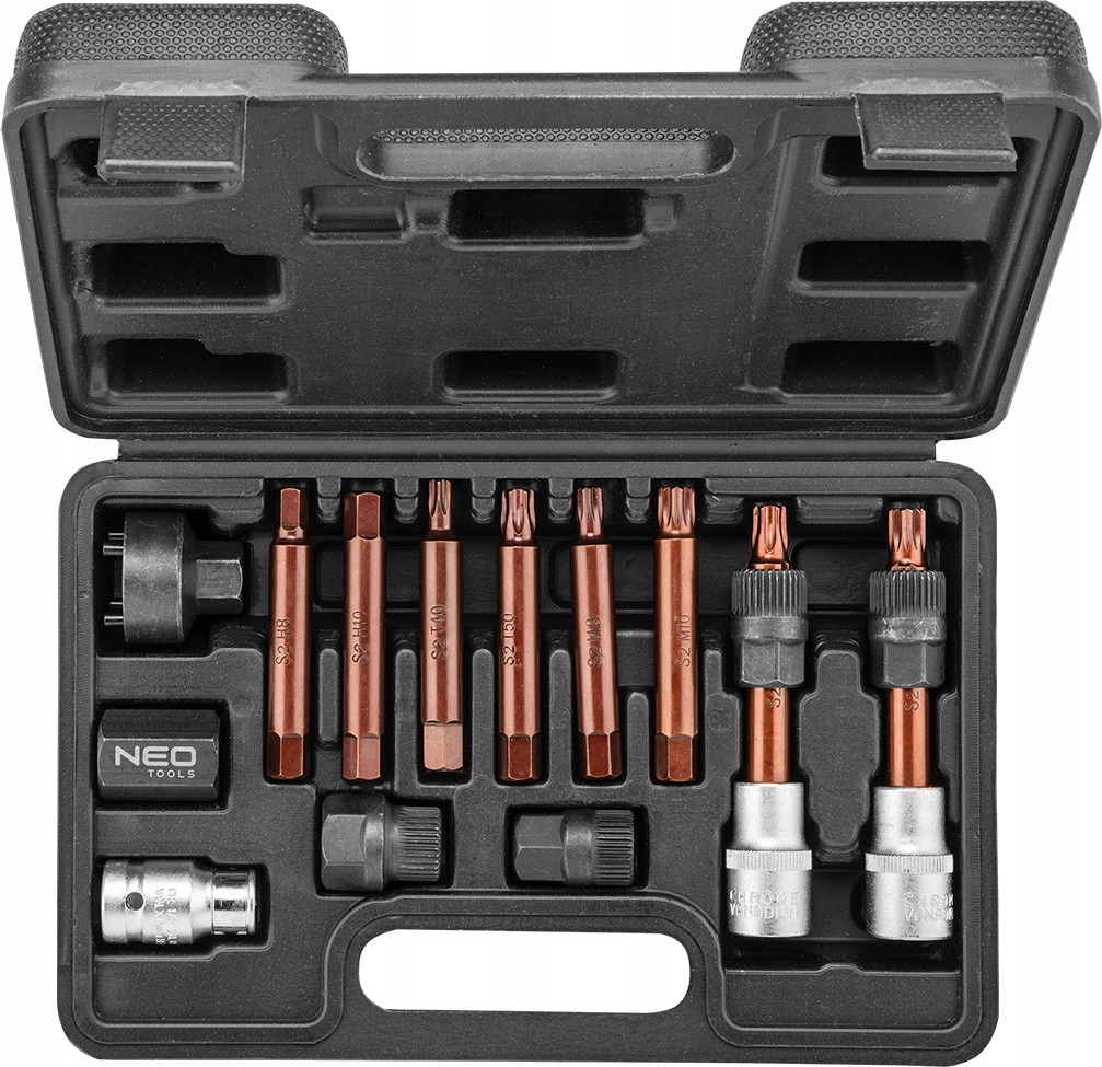 NEO KLUCZE DO ALTERNATORA ZE SPRZEGLEM ZESTAW 13el