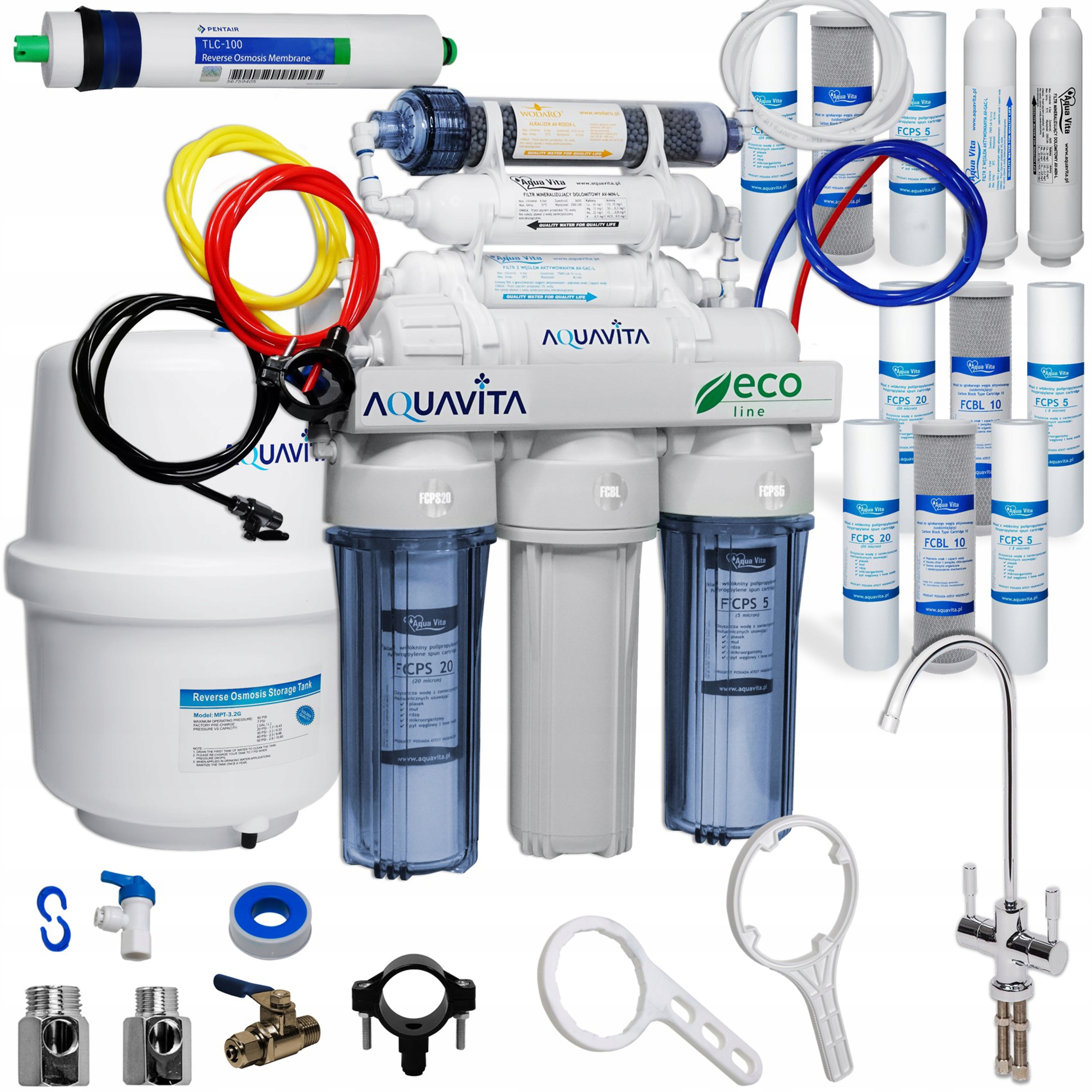

Filtr Wody RO7 Aqua Vita Osmoza Redox -400 Okazja!