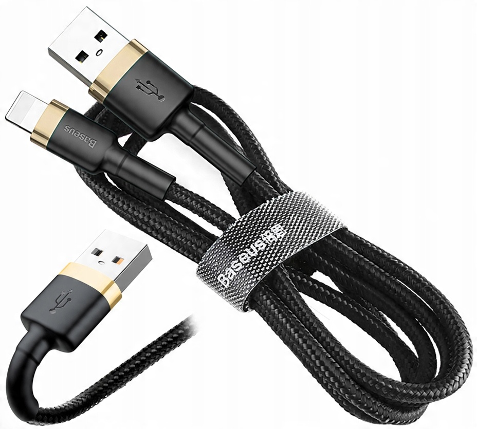 

Baseus kabel Usb iPhone Lightning oplot 2.4A 1m