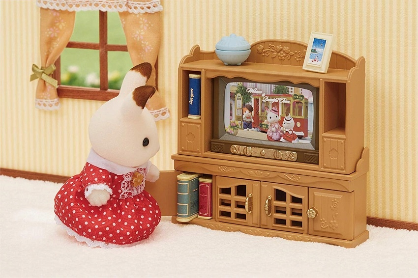 Sylvanian Families Wiejski salon Zestaw mebli i akcesoriów 5339 Typ zestaw