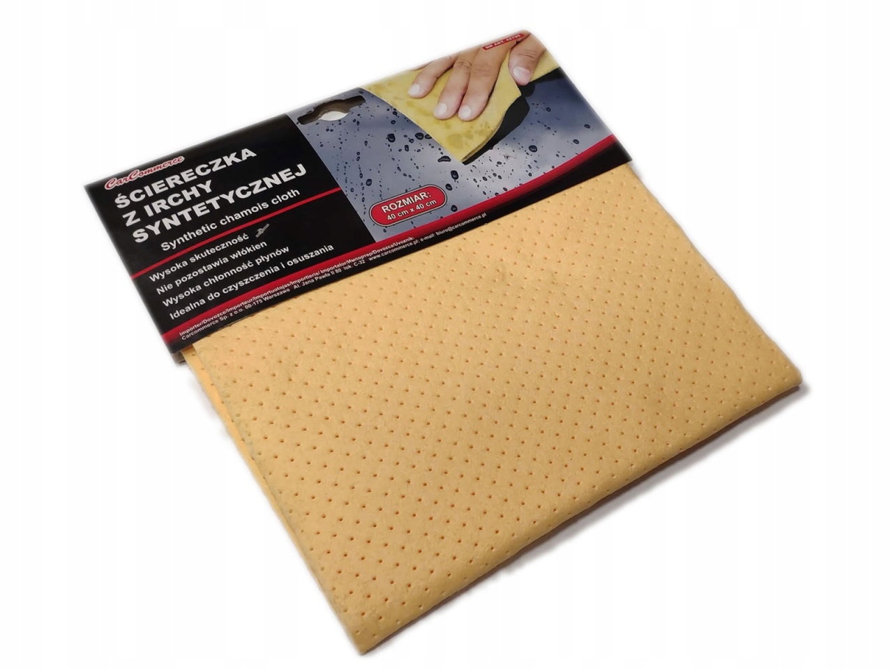 

Ściereczka z irchy syntetycznej Ircha 40x40cm