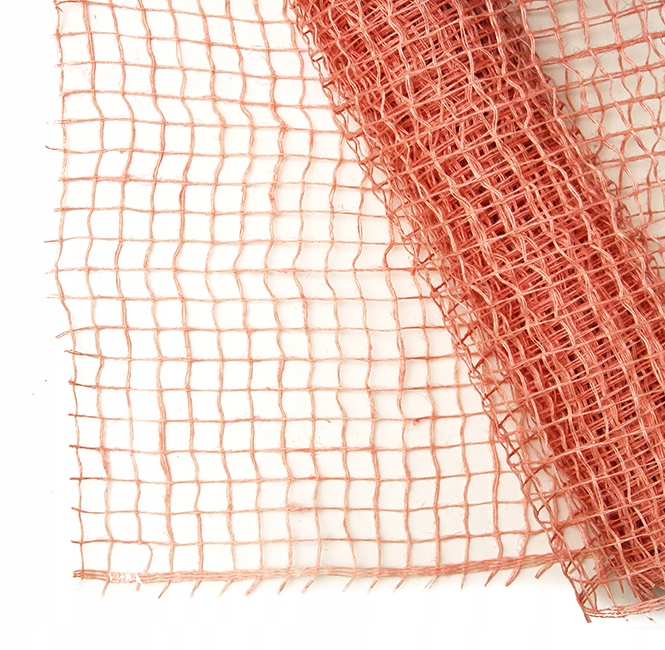 SIATKA RYBACKA NA METRY PUDROWY RÓŻ 1mb