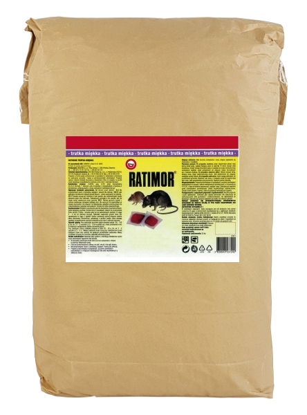 

Trutka Ratimor Pasta trutka na myszy szczury 20 kg