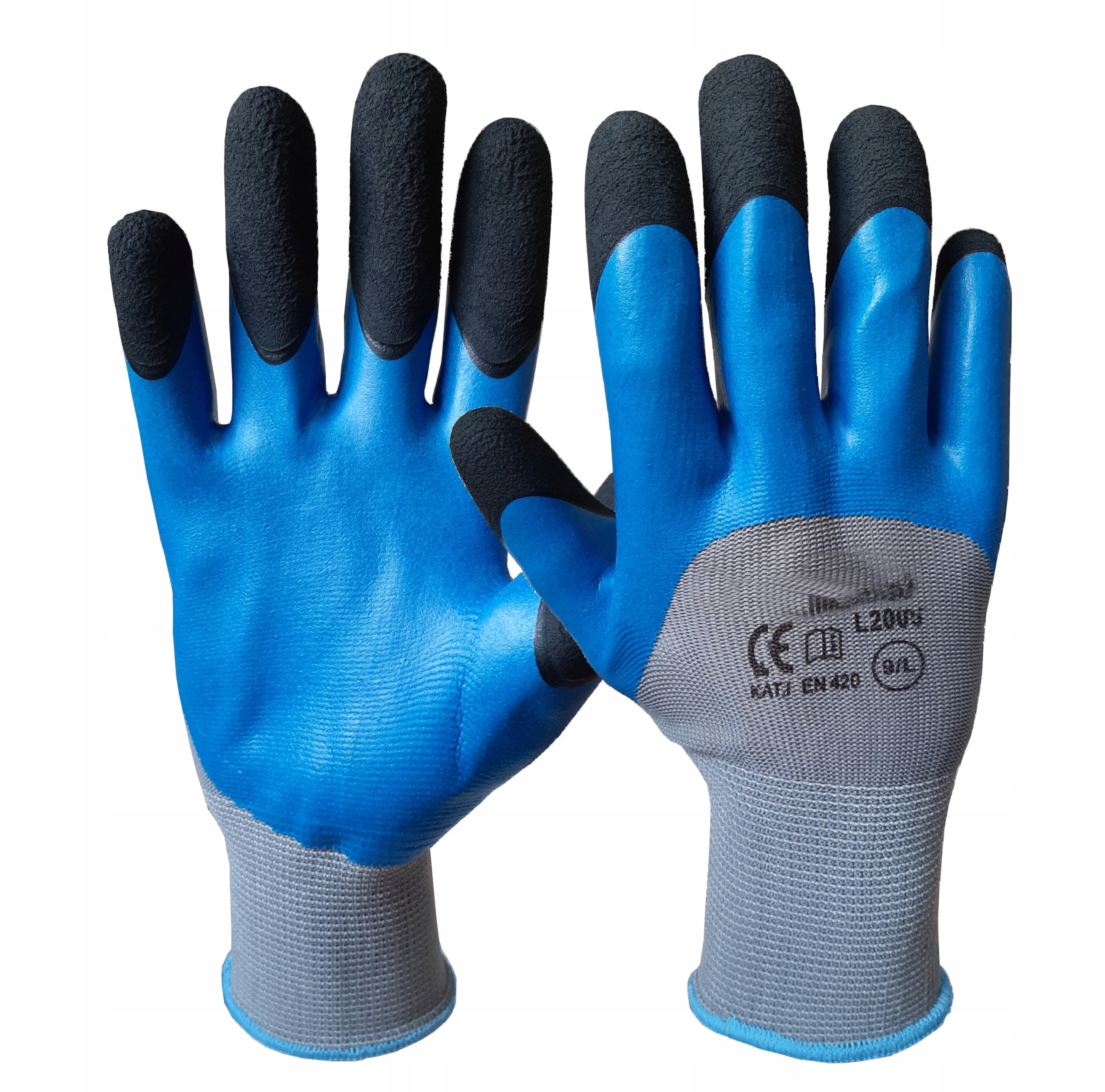 RĘKAWICE ROBOCZE GRUBA PIANKA +LATEKS 10 Kod producenta Rękawice robocze SuperTech BlueFix roz. 10