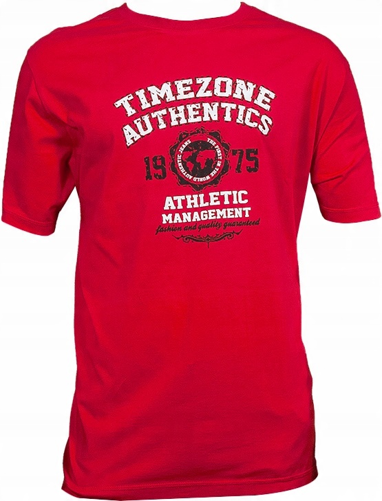 

T-shirt Koszulka Podkoszulek Męski TimeZ 4XL czerw
