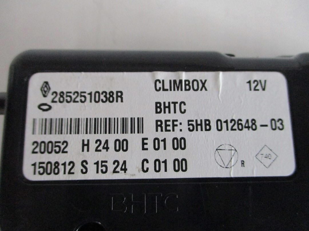 MEGANE 4 CONTROLLER module IV 285251038R CLIMBOX
