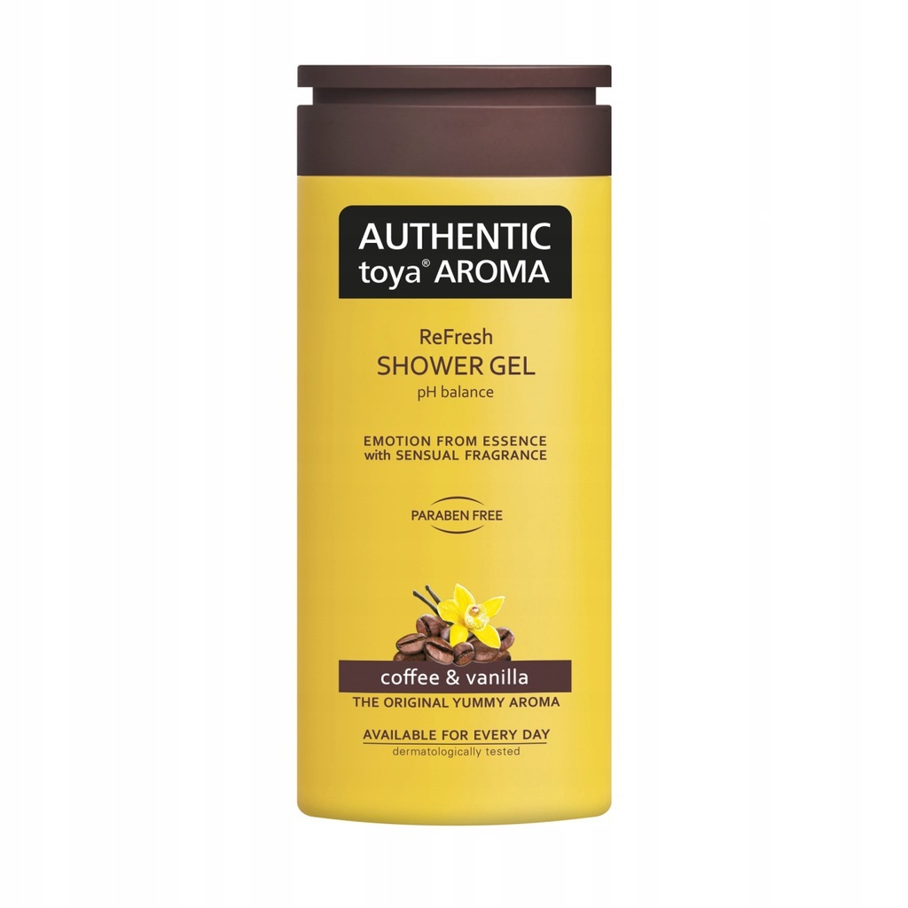

Toya Aroma żel pod prysznic 400ml Kawa Wanilia