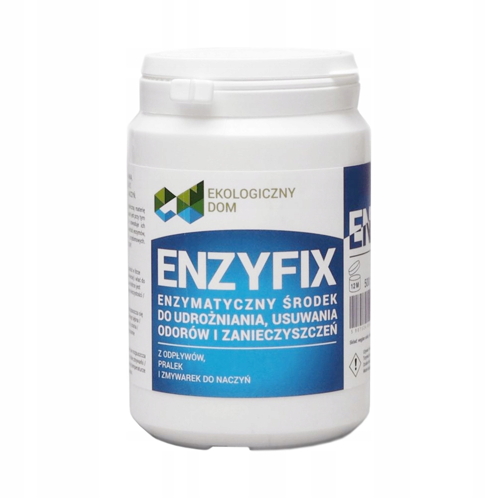 

Enzyfix do udrażniania odpływu pralek i zmywarek