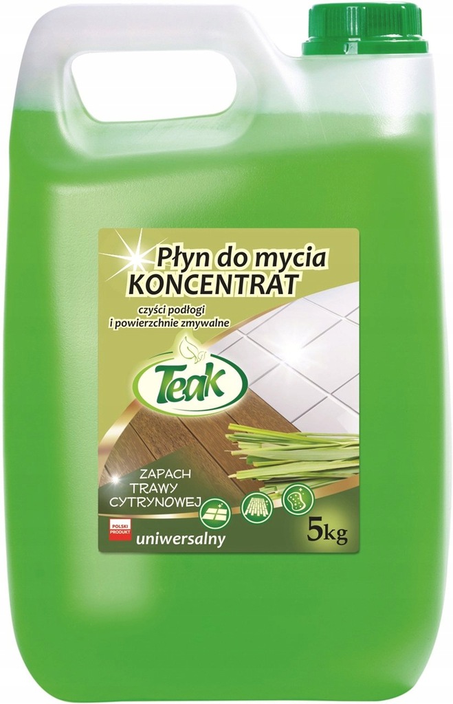 

Teak Płyn do mycia podłogi Koncentrat cytryna 5L