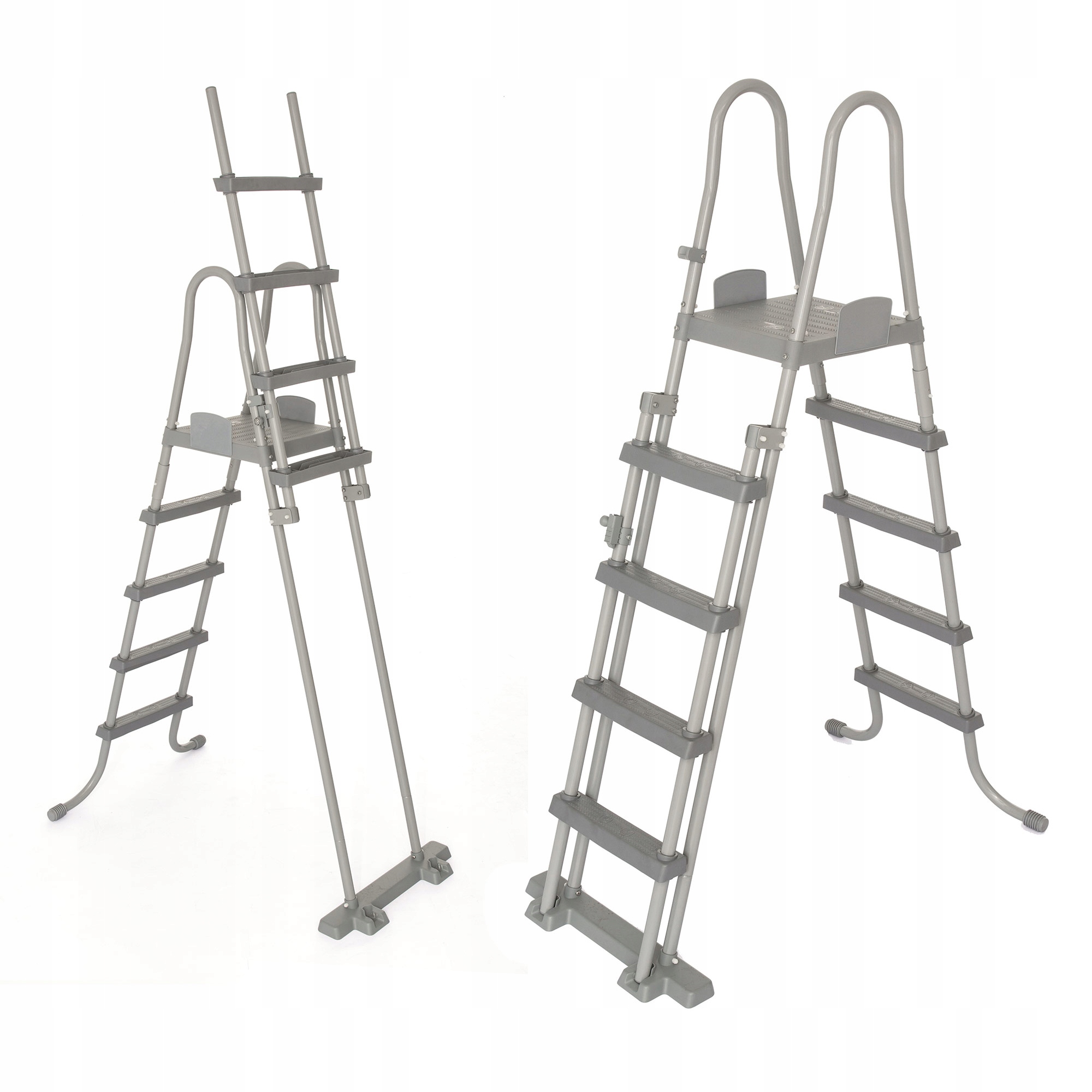 DRABINKA DO BASENU DRABINA BASENOWA DWUSTRONNA 132cm BESTWAY