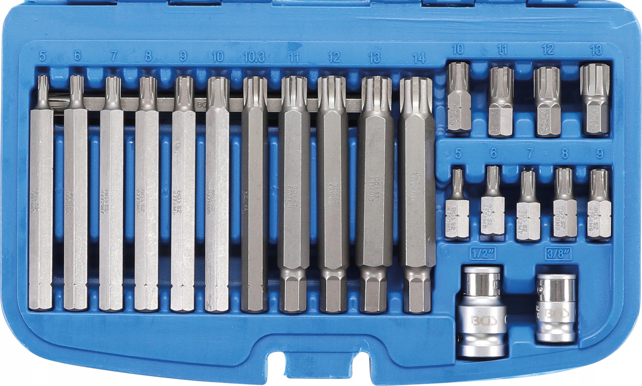 KLUCZE RIBE 3 8 22 cz BGS TECHNIC