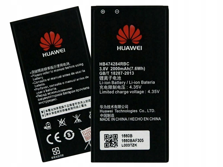 

Oryginalna Bateria Huawei HB474284RBC G620 Y635