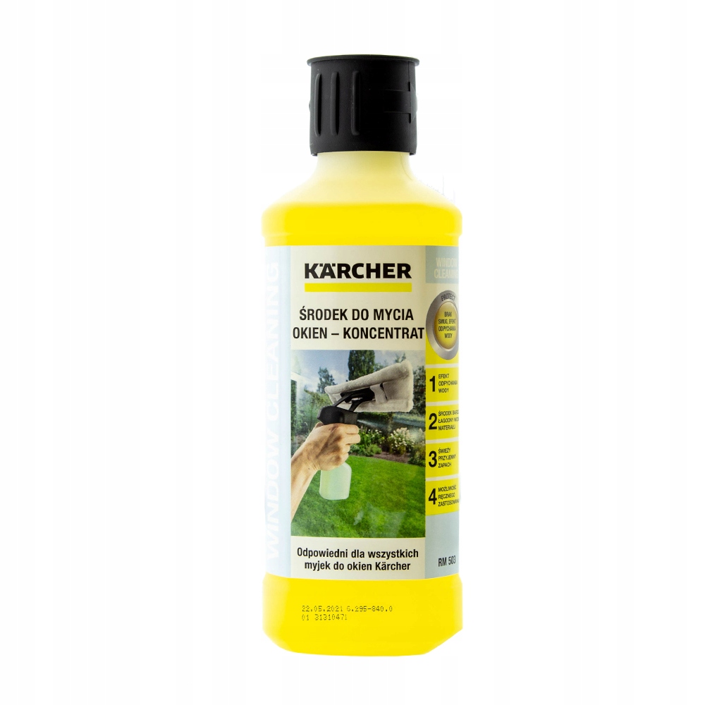 

Karcher Rm 503 Środek czyszczący do szkła