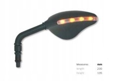 FAR LUSTERKO PRAWE UNIWERSALNE + KIERUNKOWSKAZ LED
