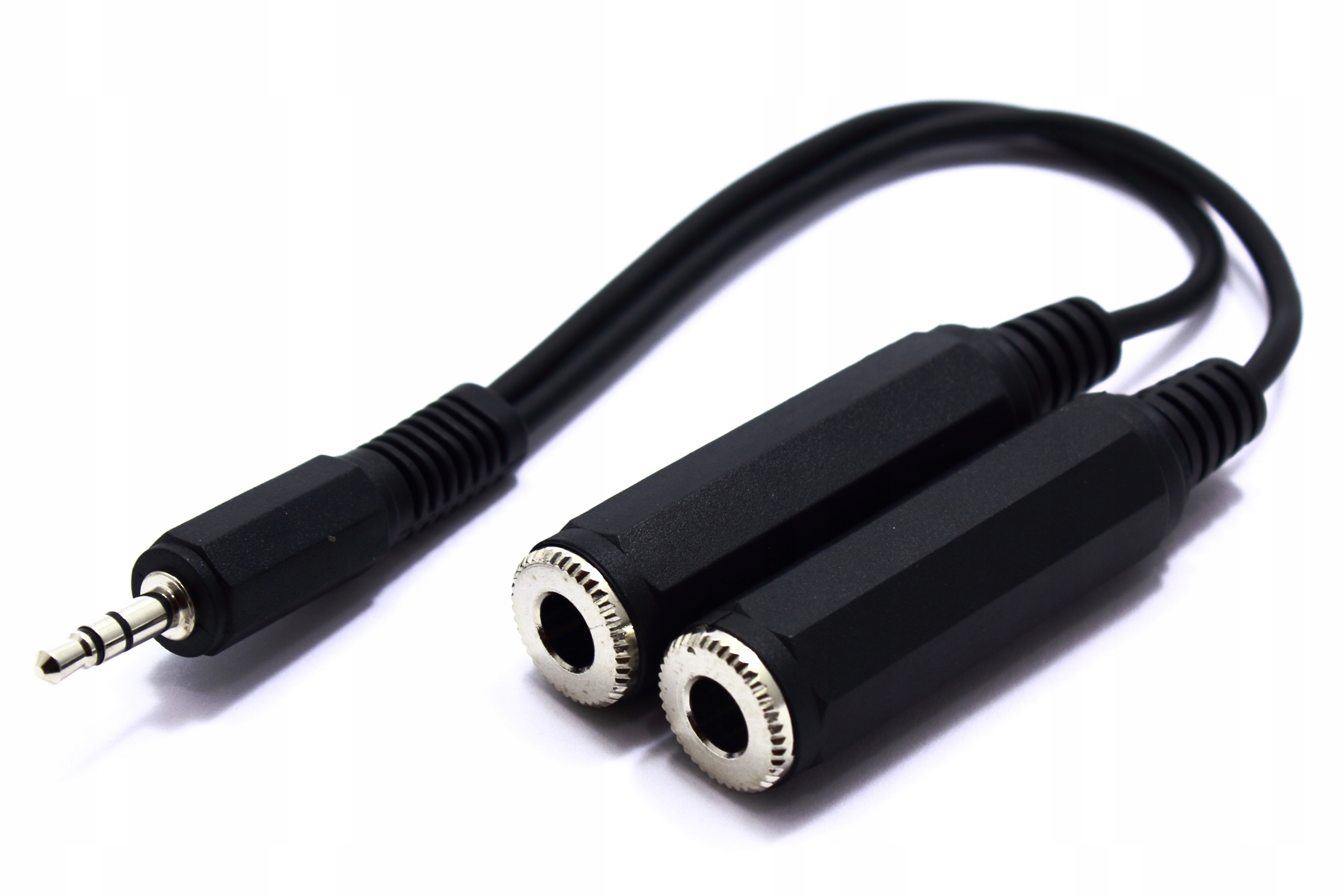 

Adapter Aux Wtyk Jack 3,5 2 Gniazda 6,3 Vitalco