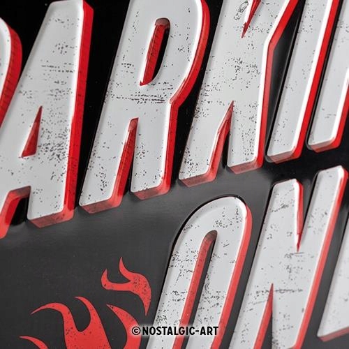 Tablica-Szyld FIAT Parking Only 30x40 23300 EAN (GTIN) 4036113233000