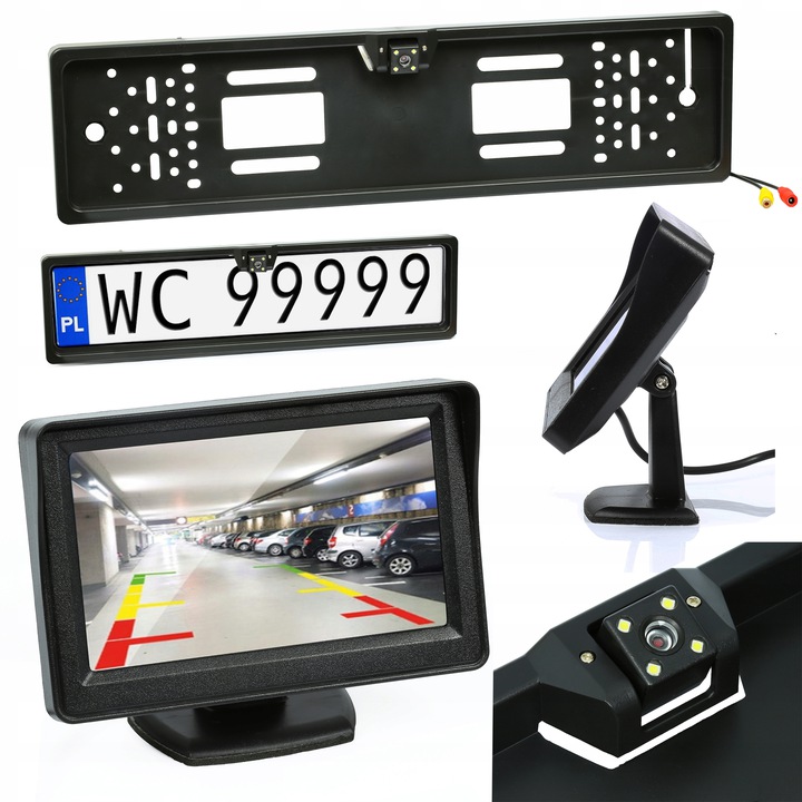 KAMERA COFANIA W RAMCE LED MONITOR 4 3 LCD 2xAV Manufacturer catalog number 4 3 KAMERA W RAMCE