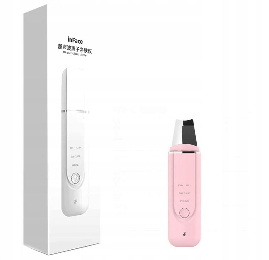 inFace SZCZOTECZKA + PEELING KAWITACYJNY Zasilanie akumulatorowe