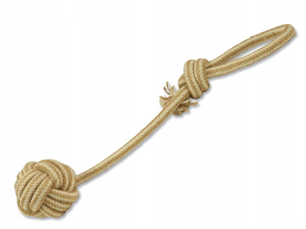 

Dog Fantasy Piłka Z Juty Na Sznurku 38 cm