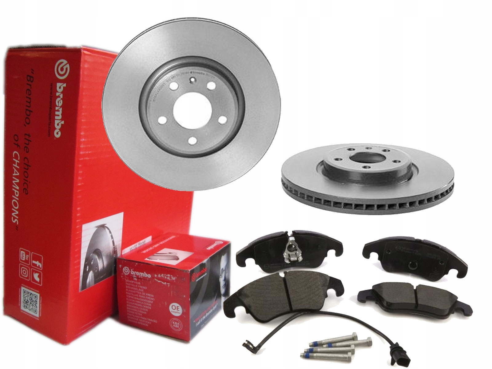 

Tarcze Klocki Brembo Przód Audi A4 B8 A5 320MM