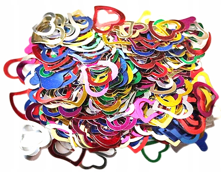 

Konfetti Serca Titanum 17 / 18 mm - 14 g