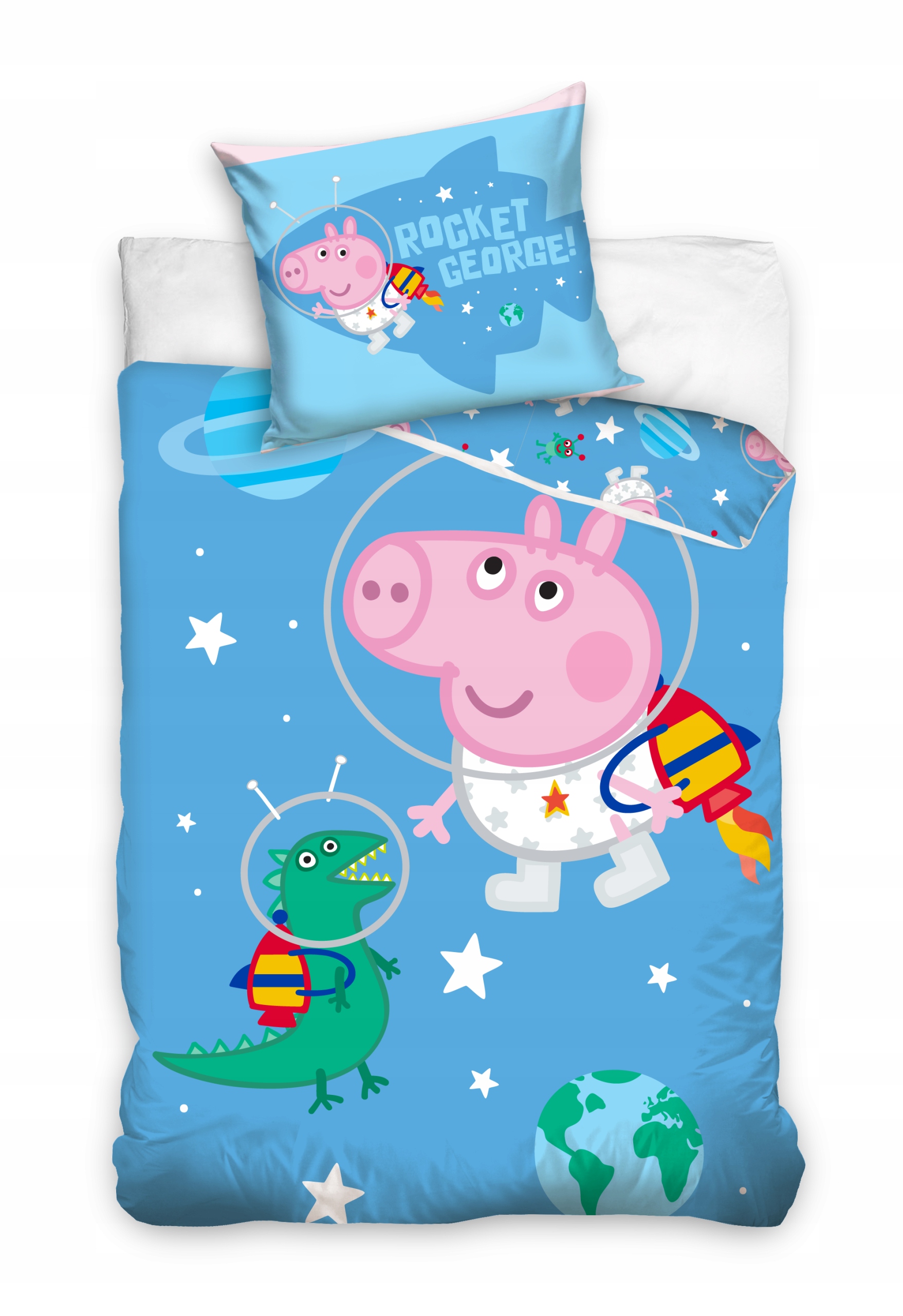 

Świnka Peppa Pepa George Pościel Bawełna 100x135