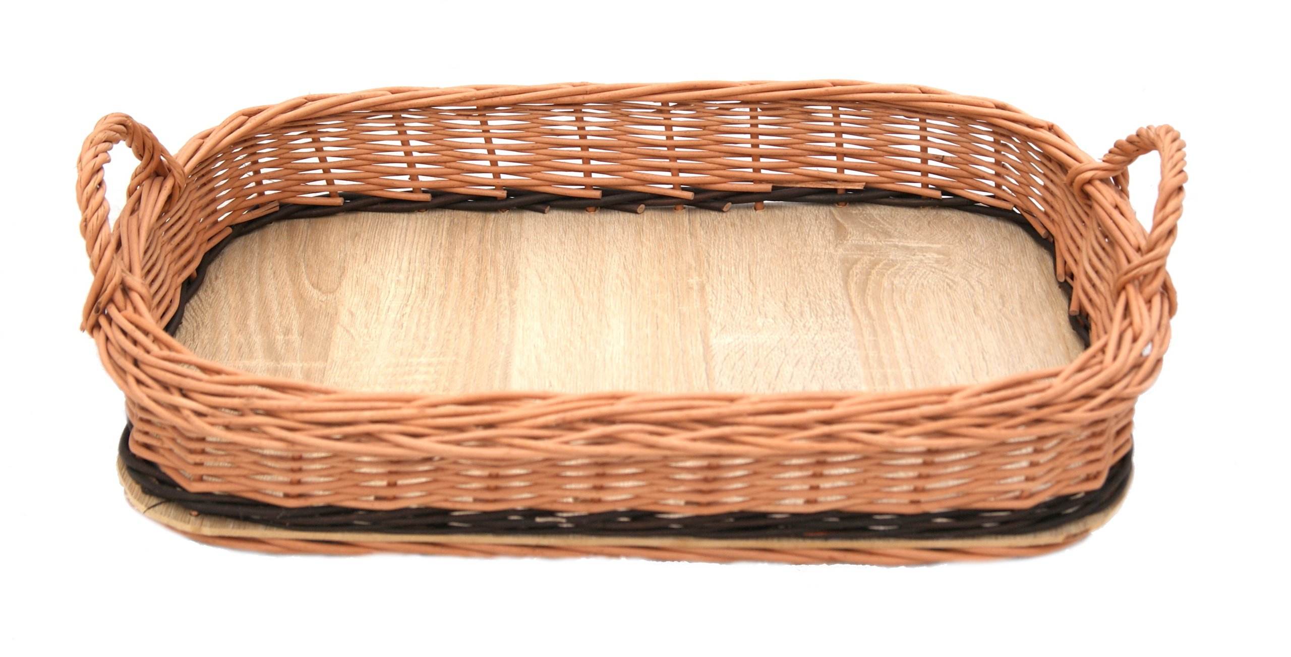 Ogromna taca wiklinowa Tacka z wikliny , Prezent