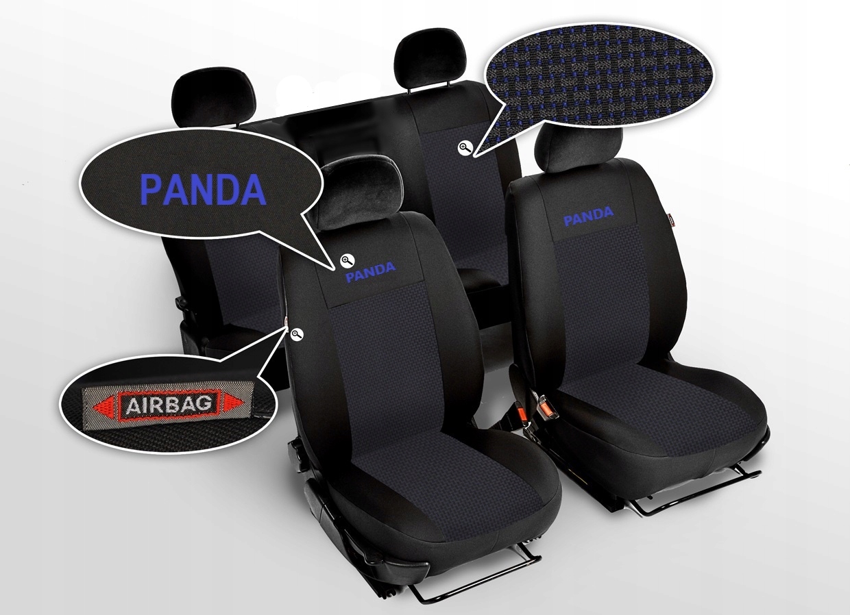 POKROWCE SAMOCHODOWE MIAROWE FIAT PANDA II 2 Type cover