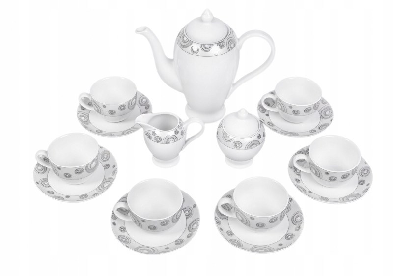 Serwis kawowy na 6 osób 6/15 Tułowice KOŁA