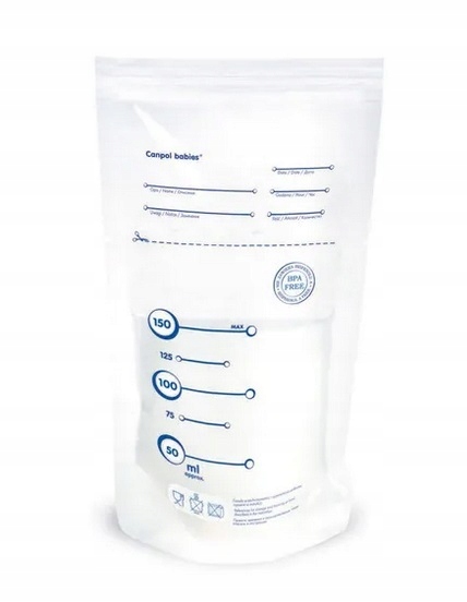 Canpol torebki woreczki na pokarm mleko 20 szt Kod producenta 70/001
