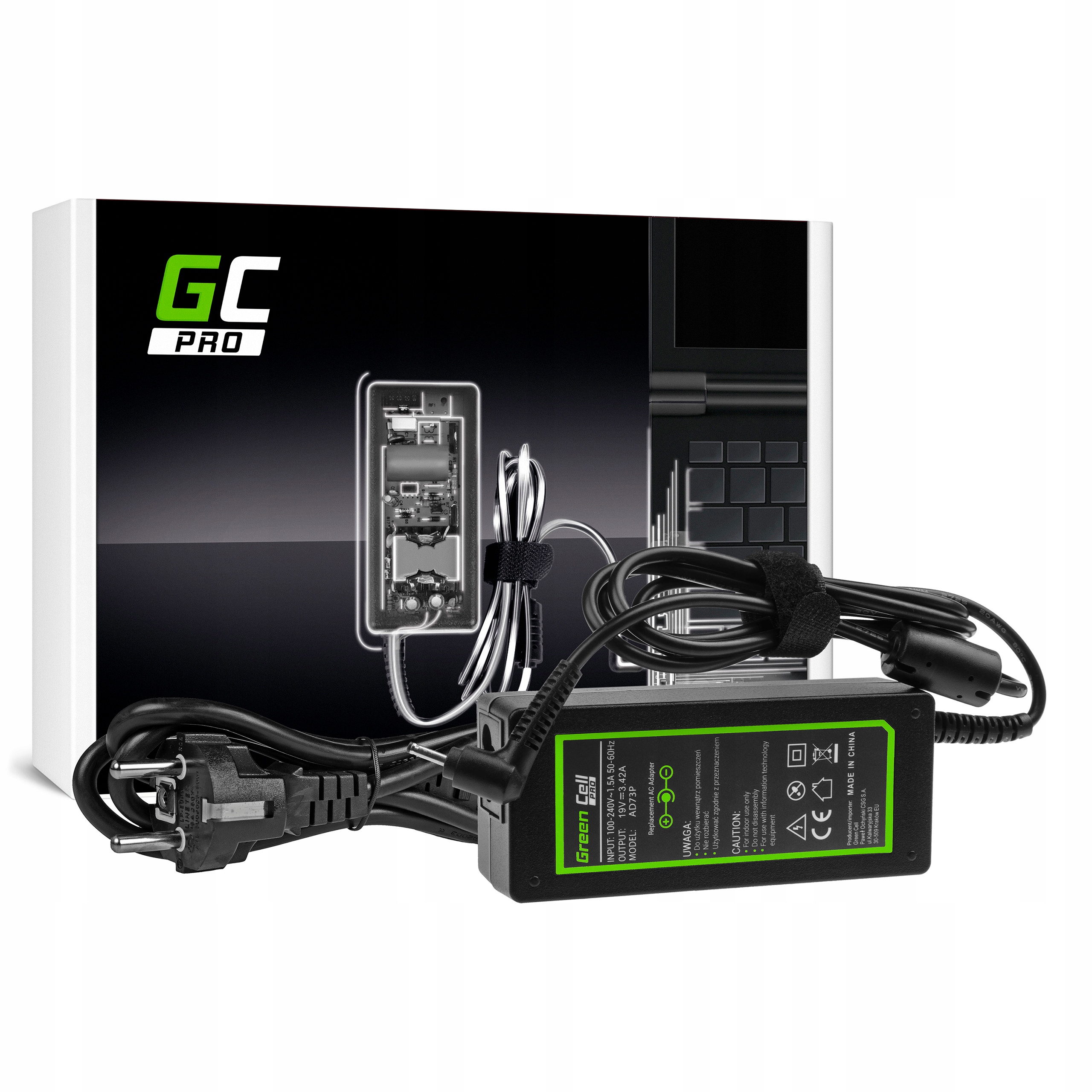

Zasilacz ładowarka do Acer Samsung 19V 3.42A 65W