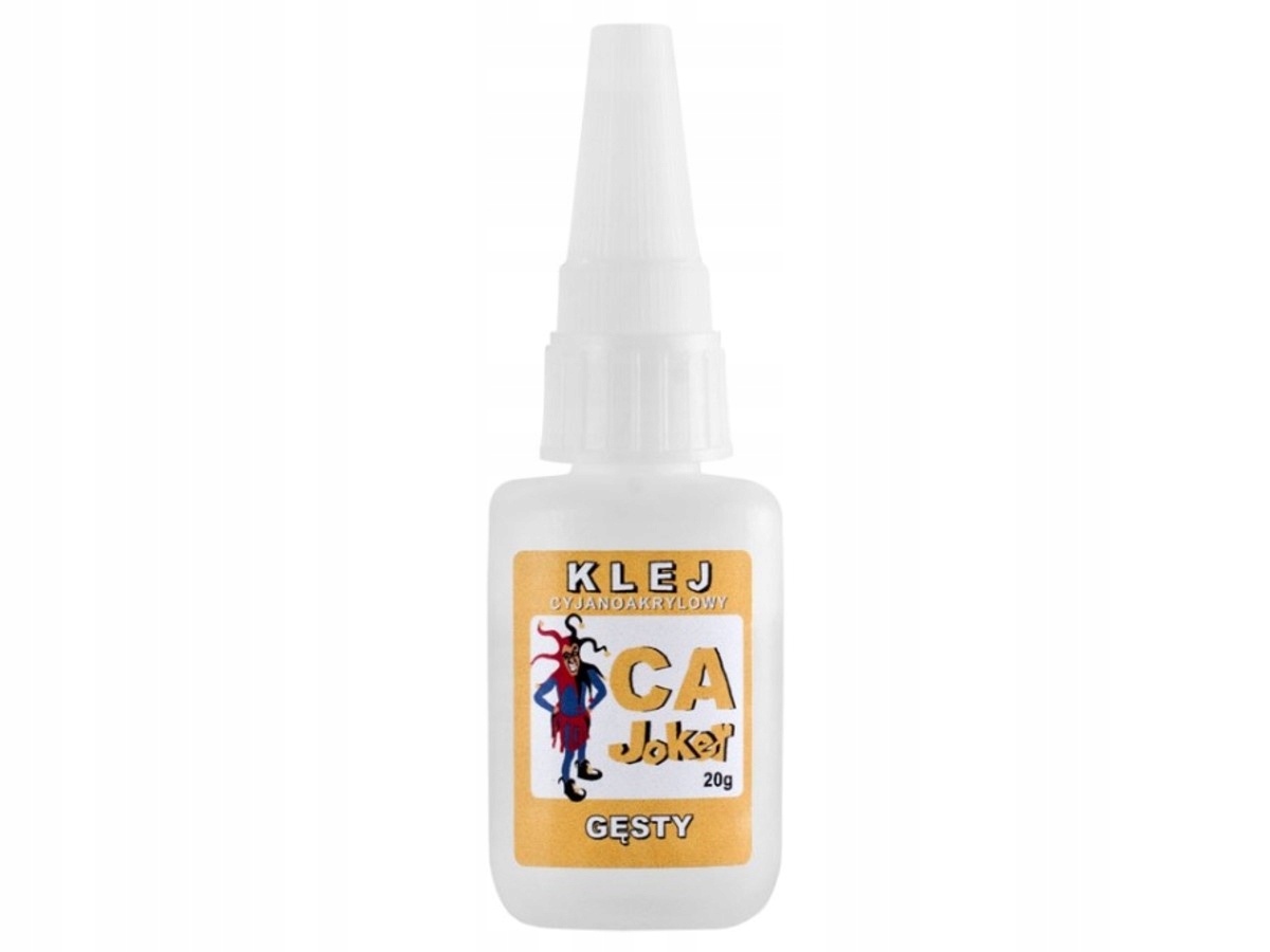

Klej Cyjanoakrylowy Gęsty 20g Joker z igłą Ca