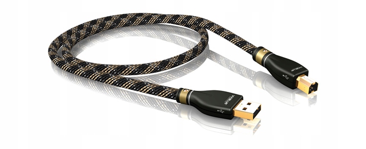 VIABLUE KR-2 SILVER USB cable 2.0 A-B - 3.0m