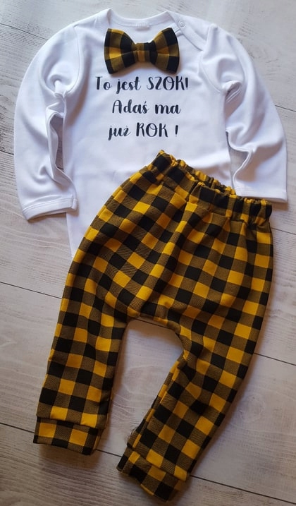 To jest SZOK imię ma już ROK! KOMPLET roczek 74 Marka Inna marka