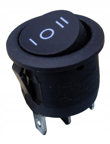 

Przełącznik okrągły kołyskowy 3poz 3pin 230V(2834)
