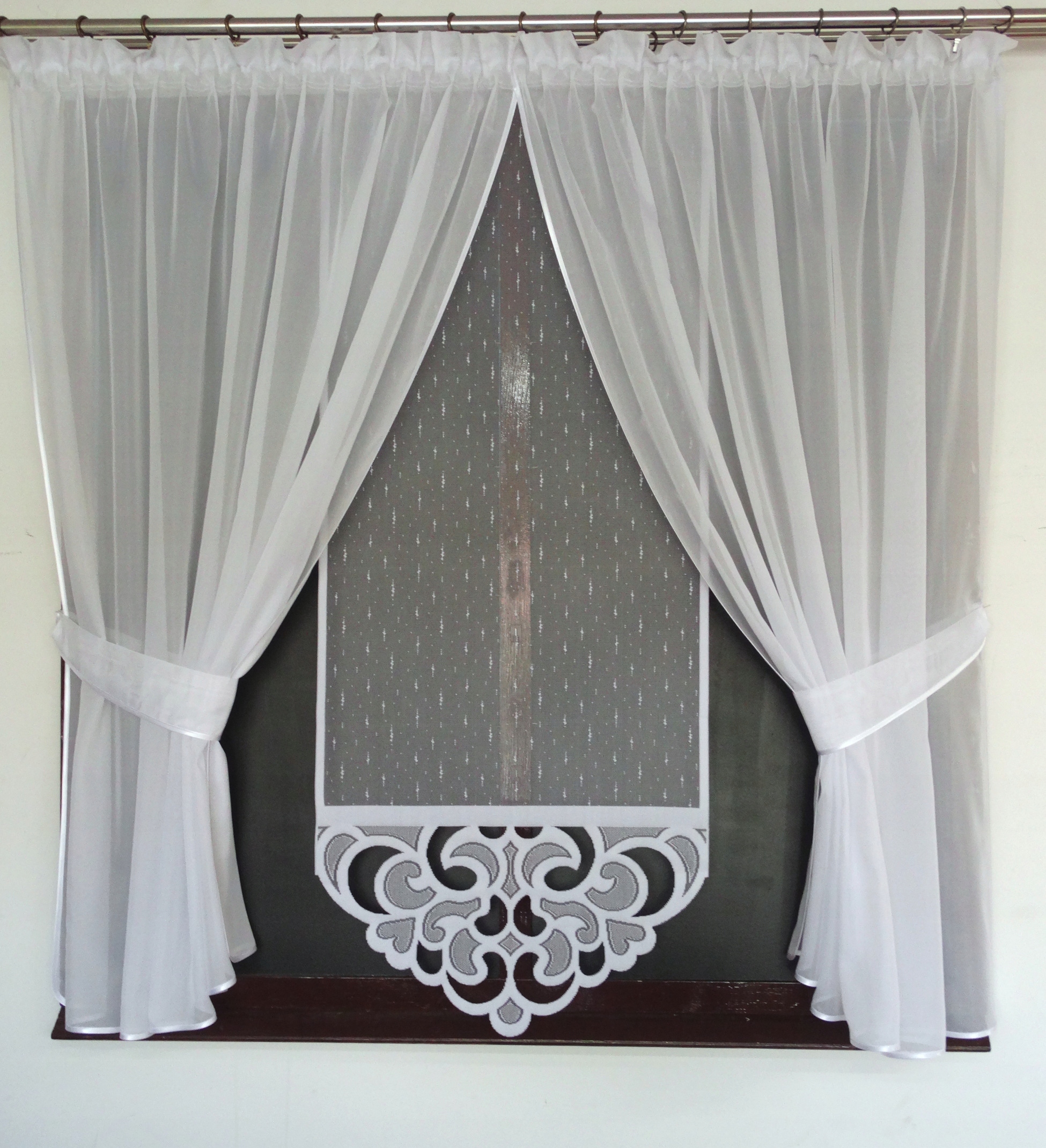 Mg Záclona Voál 300 cm Panel Ažur 1010 Novinka