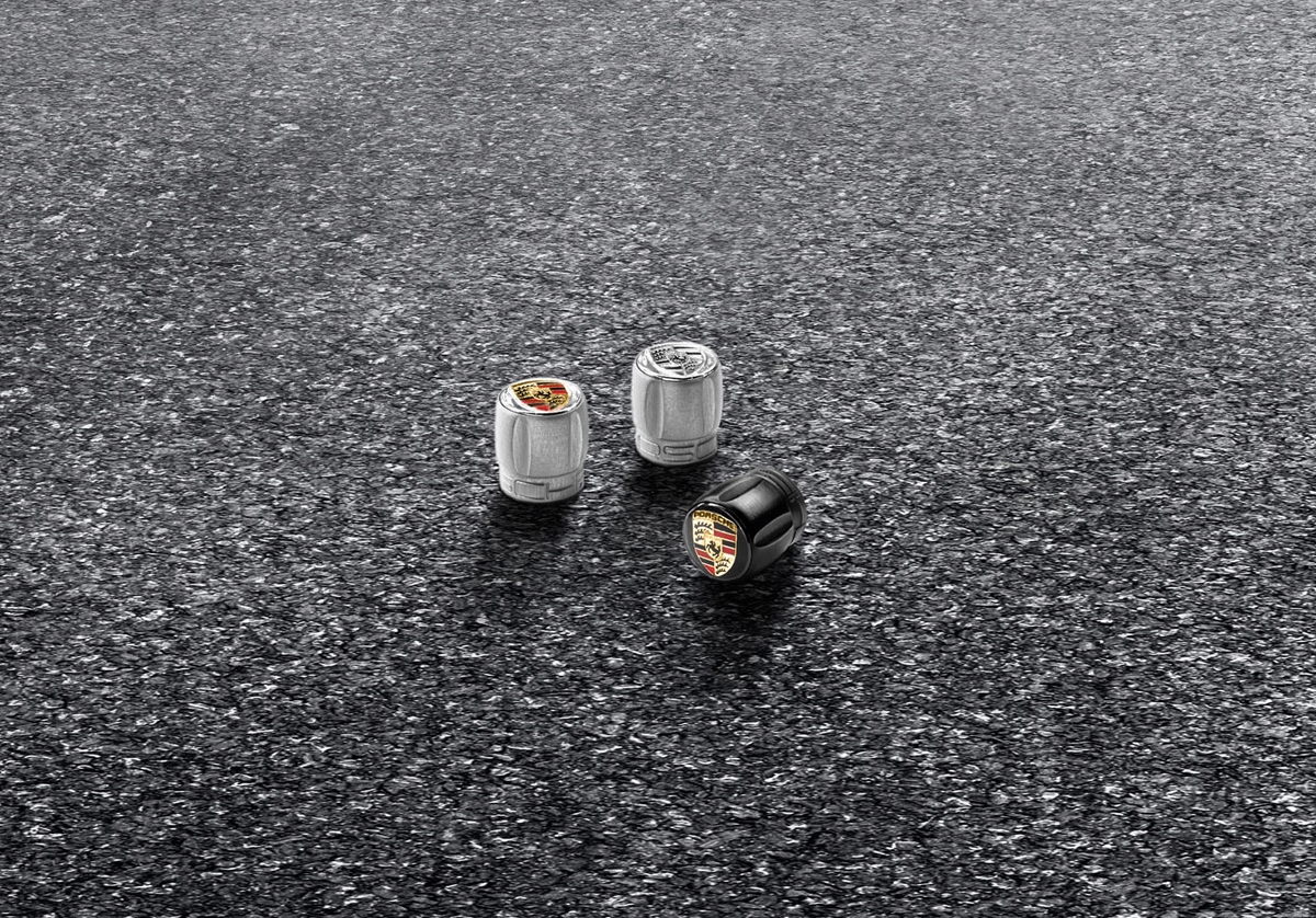 ДЕКОРАТИВНЫЕ КРЫШКИ КЛАПАНОВ/КЛАПАНОВ КОЛЕС PORSCHE