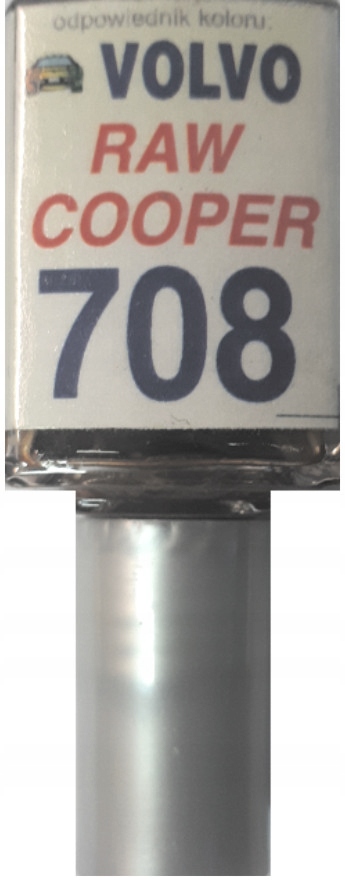 VOLVO 708 RAW COOPER LAKIER SAMOCHODOWY ZAPRAWKA DO RYS 10 ML ARASYSTEM